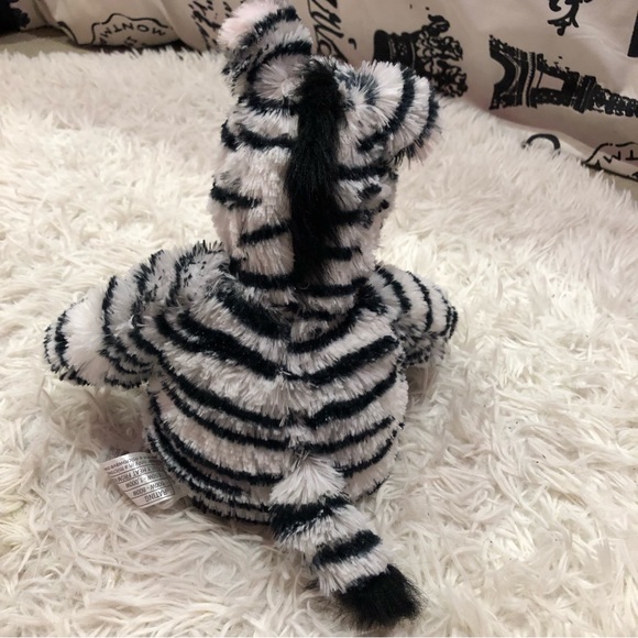 Warmies Zebra Plush weighted calming microwaveable Stuffed Animal os - Picture 3 of 8